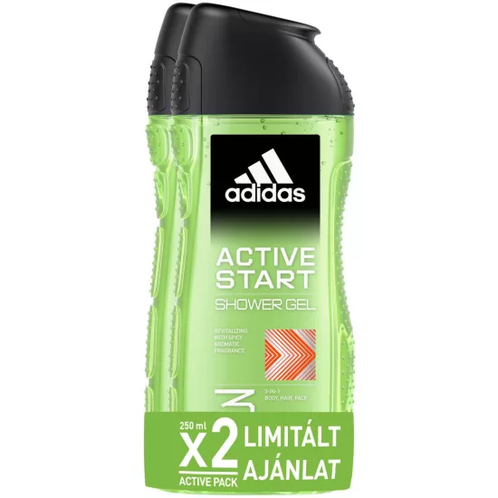 Adidas Active Start Férfi Tusfürdő 2x250ml