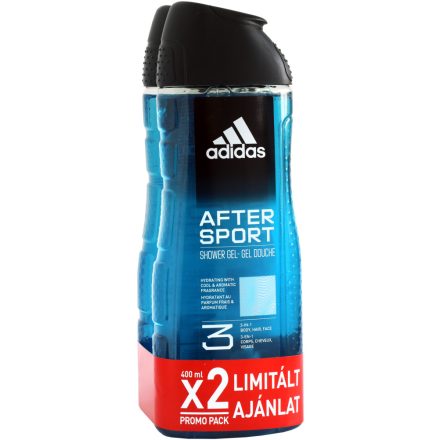 Adidas After Sport Férfi Tusfürdő 2x400ml