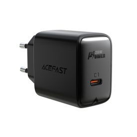 Acefast A1 Hálózati Gyorstöltő 20W PD - USB-C - Fekete Acefast A1 Hálózati Gyorstöltő 20W PD - USB-C - Fekete