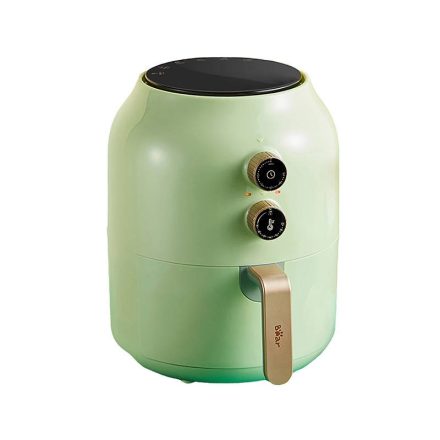 Bear VS-8083A Retro Forrólevegős Sütő 1300W 3,5l - Világoszöld