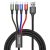 Baseus 4in1 Rapid Series USB - USB-C + 2x micro + Lightning Kábel - 1,2m 3,5A