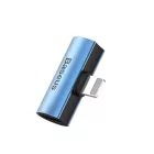 Baseus L46 Audio Adapter - iP Lightning - 2x Lightning - Kék
