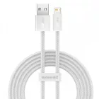 Baseus Dynamic USB-A - Lightning Kábel - 2m 2.4A - Fehér