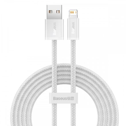 Baseus Dynamic USB - Lightning Kábel - 2m 2,4A - Fehér