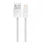 Baseus Dynamic USB-A - Lightning Kábel - 2m 2.4A - Fehér
