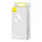 Baseus Dynamic USB-A - Lightning Kábel - 2m 2.4A - Fehér