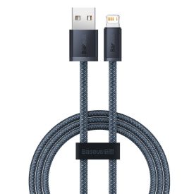 Baseus Dynamic USB-A - Lightning Kábel - 2m 2.4A - Szürke Baseus Dynamic USB-A - Lightning Kábel - 2m 2.4A - Szürke