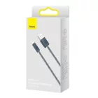Baseus Dynamic USB-A - Lightning Kábel - 2m 2.4A - Szürke