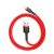 Baseus Cafule USB - Lightning Kábel - 0.5m 2.4A - Piros