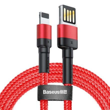 Baseus Cafule Special Edition USB - Lightning Kábel - 1m 2,4A - Piros