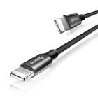 Baseus Yiven USB-A - Lightning Kábel - 1.2m 2A - Fekete