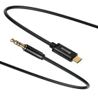 Baseus Yiven Audio Kábel USB-C - Mini Jack 3.5mm - 1.2m - Fekete