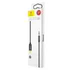Baseus Yiven Audio Kábel USB-C - Mini Jack 3.5mm - 1.2m - Fekete