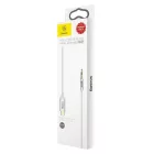 Baseus Yiven Audio Kábel USB-C - Mini Jack 3.5mm - 1.2m - Fehér