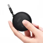 Baseus 3in1 Bright Mirror USB - USB-C + Micro + Lightning Kábel - 1.2m 66W - Fekete
