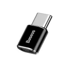 Baseus USB-C - micro-USB adapter - Fekete