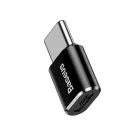 Baseus USB-C - micro-USB adapter - Fekete