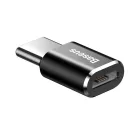 Baseus USB-C - micro-USB adapter - Fekete