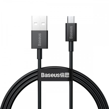 Baseus Superior USB - Micro USB Kábel - 1m 2A - Fekete