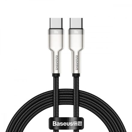 Baseus Cafule USB-C - USB-C Kábel - 1m 5A PD2.0 100W - Fekete