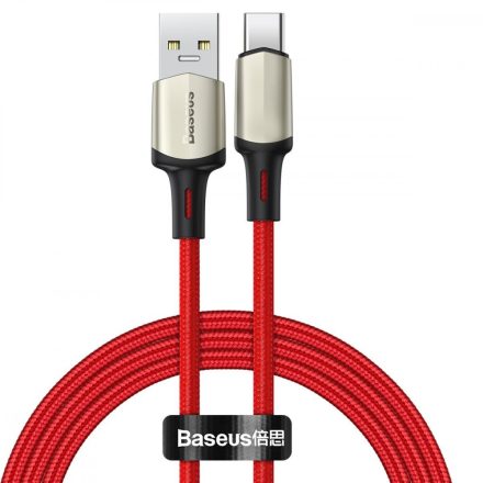 Baseus Cafule USB - USB-C Kábel - 1m 5A - VOOC - Piros