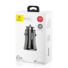 Baseus Autós Töltő Gentleman - 2xUSB - 4,8A