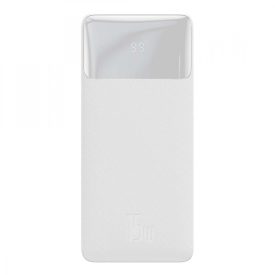 Baseus Power Bank 20000mAh 15W - Bipow - 2xUSB, 1xUSB-C - Fehér   Baseus Power Bank 20000mAh 15W - Bipow - 2xUSB, 1xUSB-C - Fehér