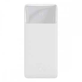 Baseus Power Bank 30000mAh 15W - Bipow - 2xUSB + 1xUSB-C - Fehér   Baseus Power Bank 30000mAh 15W - Bipow - 2xUSB + 1xUSB-C - Fehér