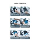 Baseus Vízlepergető Film Visszapillantó Tükörre - 2 db