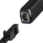 Baseus Lite Series USB - RJ45 Hálózati Adapter - 1000 Mbit - Fekete