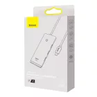 Baseus Lite Series USB-C HUB - 4x USB 3.0 - 25 cm - Fekete