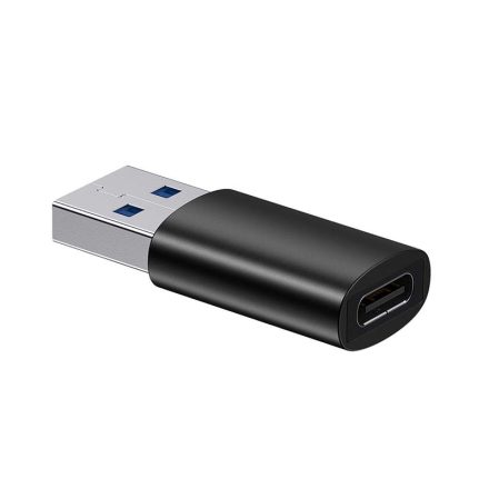 Baseus Ingenuity USB-A - USB-C OTG adapter - Fekete