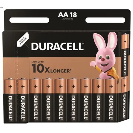 Duracell Basic AA LR6 MN1500 Ceruza Elem x 18 db