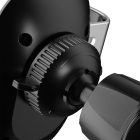 Dudao F3Pro 15W Qi Töltő és Gravitációs Autós Tartó - Szellőzőrácsba - Fekete