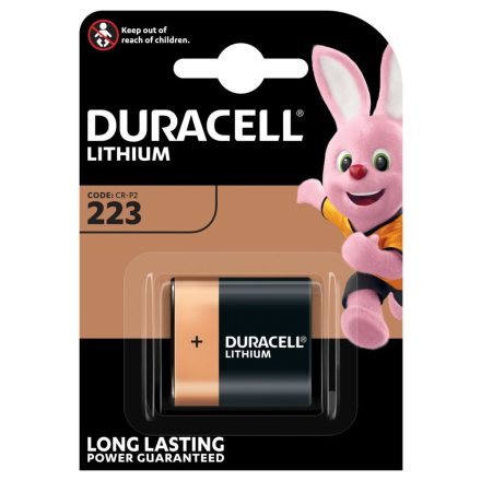 Duracell 223 CR-P2 6V Lítium Fotóelem