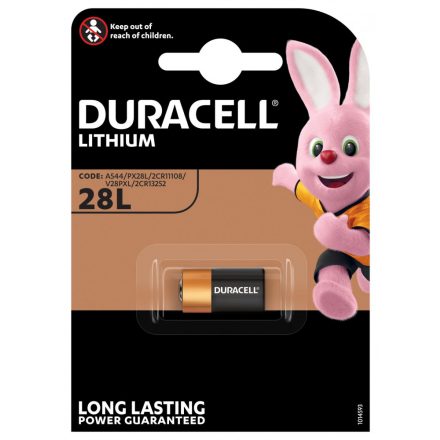 Duracell 28L PX28L L544 6V Lítium Fotó Elem
