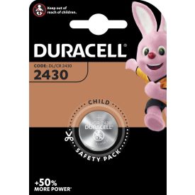Duracell CR2430 Lítium Gombelem Duracell CR2430 Lítium Gombelem
