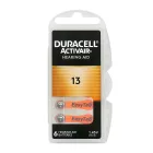 Duracell ActiveAir DA 13 Hallókészülék Elem x 6 db