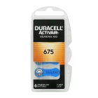 Duracell ActiveAir DA 675 Hallókészülék Elem x 6 db