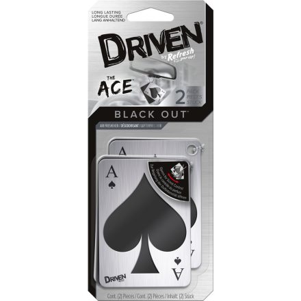 Driven Black Out - Ace - Akasztós Autóillatosító