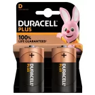 Duracell Plus 100% Alkáli D Góliát MN1300 Elem x 2 db