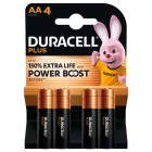 Duracell Plus Power Boost Alkáli AA Ceruza MN1500 Elem x 4 db