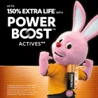 Duracell Plus Power Boost Alkáli AA Ceruza MN1500 Elem x 4 db