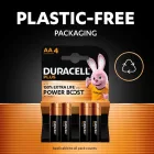 Duracell Plus Power Boost Alkáli AA Ceruza MN1500 Elem x 4 db