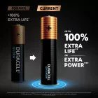 Duracell Optimum AAA MN2400 Mikro LR03 Alkáli Elem x 4 db