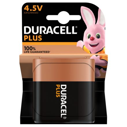 Duracell Plus 100% Alkáli 4,5V MN1203 Elem
