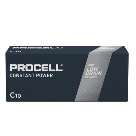 Duracell Procell Constant C LR14 PC1400 Alkáli Elem x 10 db