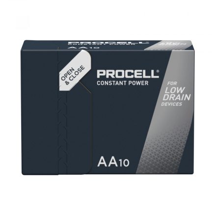 Duracell Procell Constant AA LR6 PC1500 Alkáli Elem x 10 db