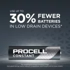 Duracell Procell Constant AAA LR03 PC2400 Alkáli Elem x 10 db