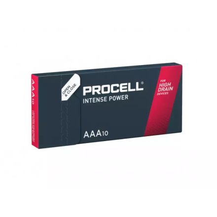 Duracell Procell Intense AAA LR03 PC2400 Alkáli Elem x 10 db